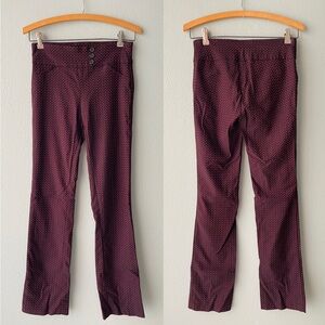 🦞Joe Benbasset | Red & Black Pull-On Dress Pants